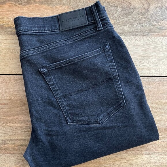Lucky Brand - Mens Jeans - 223 Straight Black - W38 L30 - Picture 1 of 8
